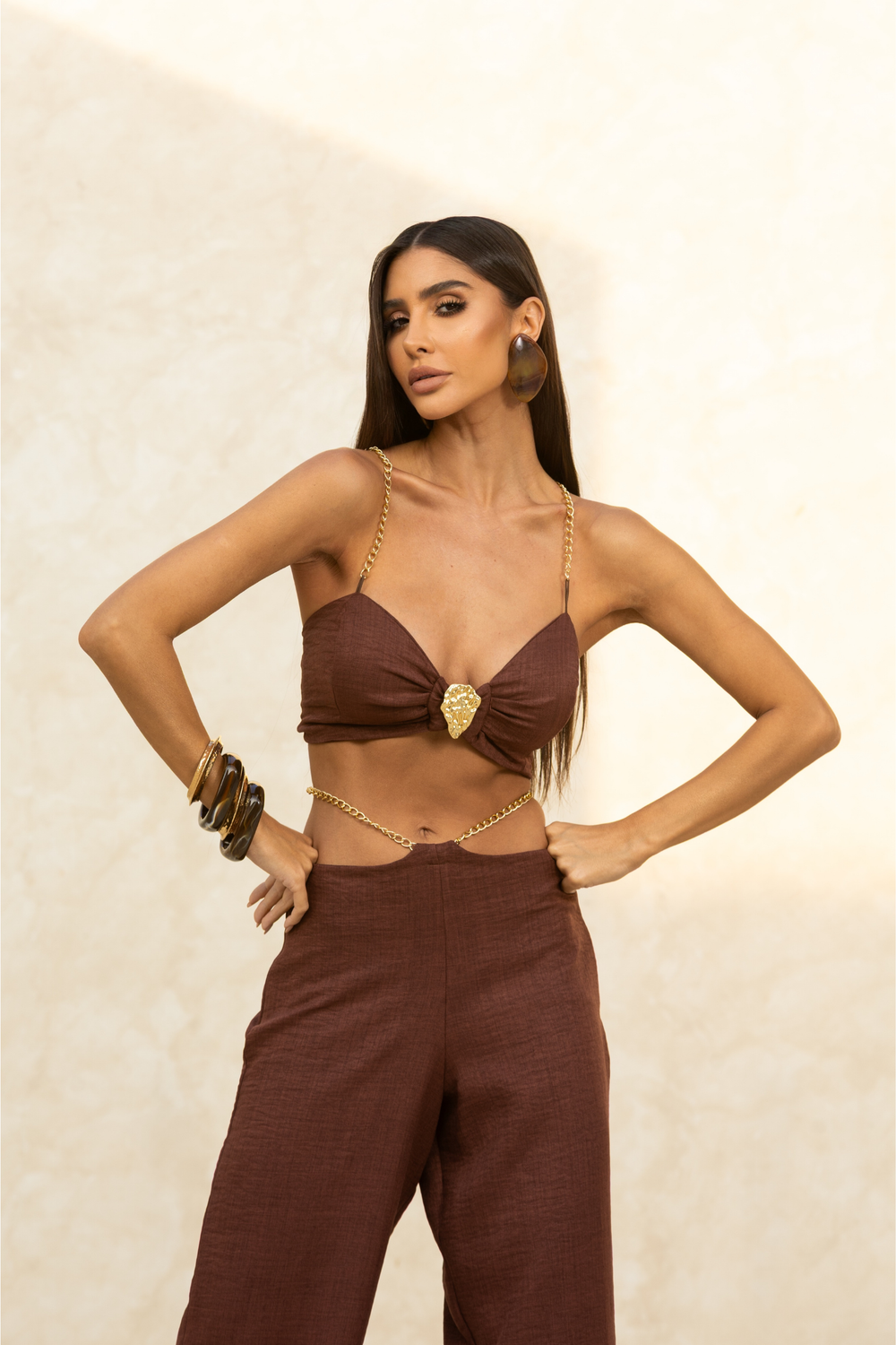 Brown Two-Piece Set – Earth Set